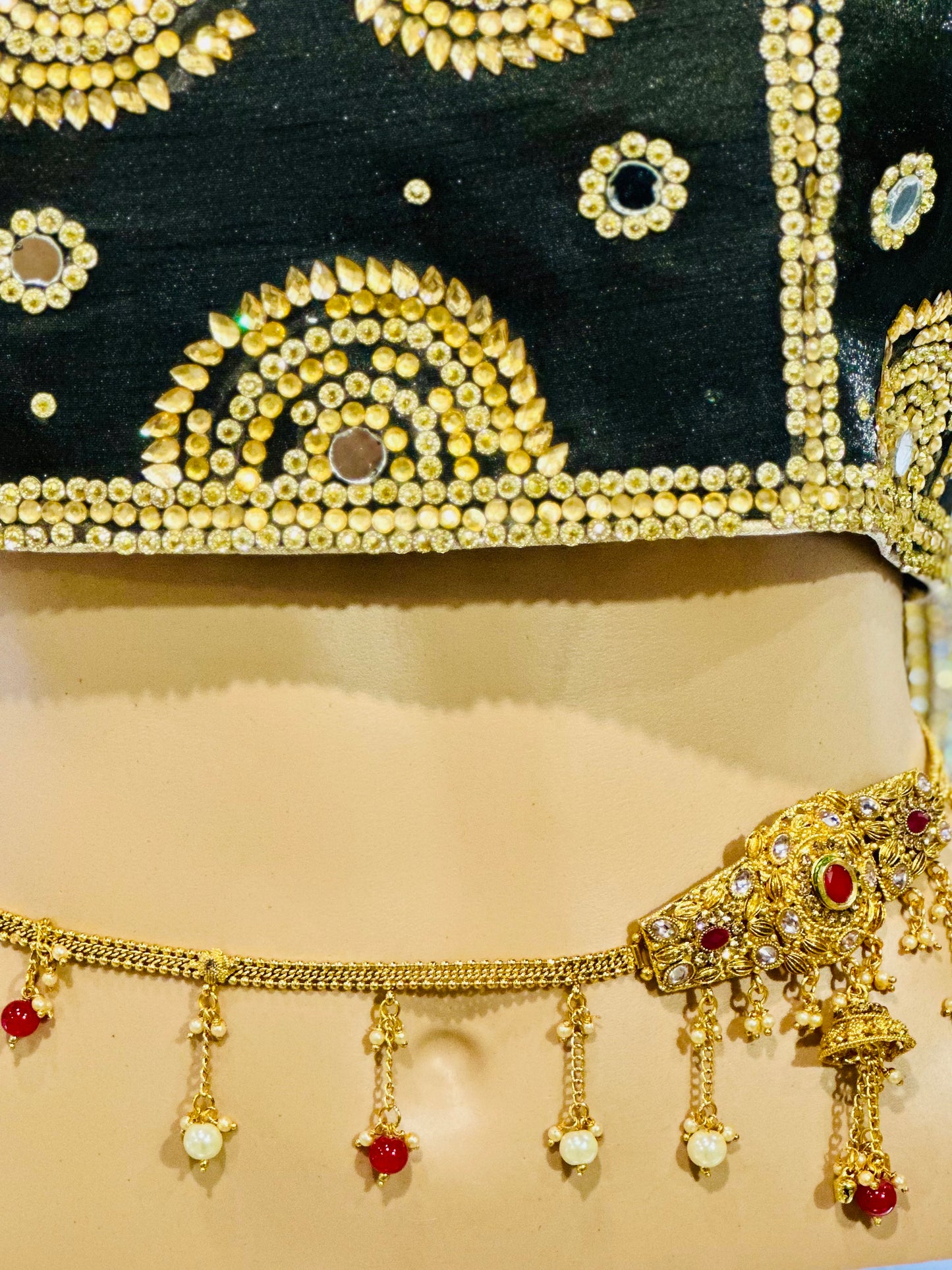 Kundan Saree belt /Waist belt/kamarband