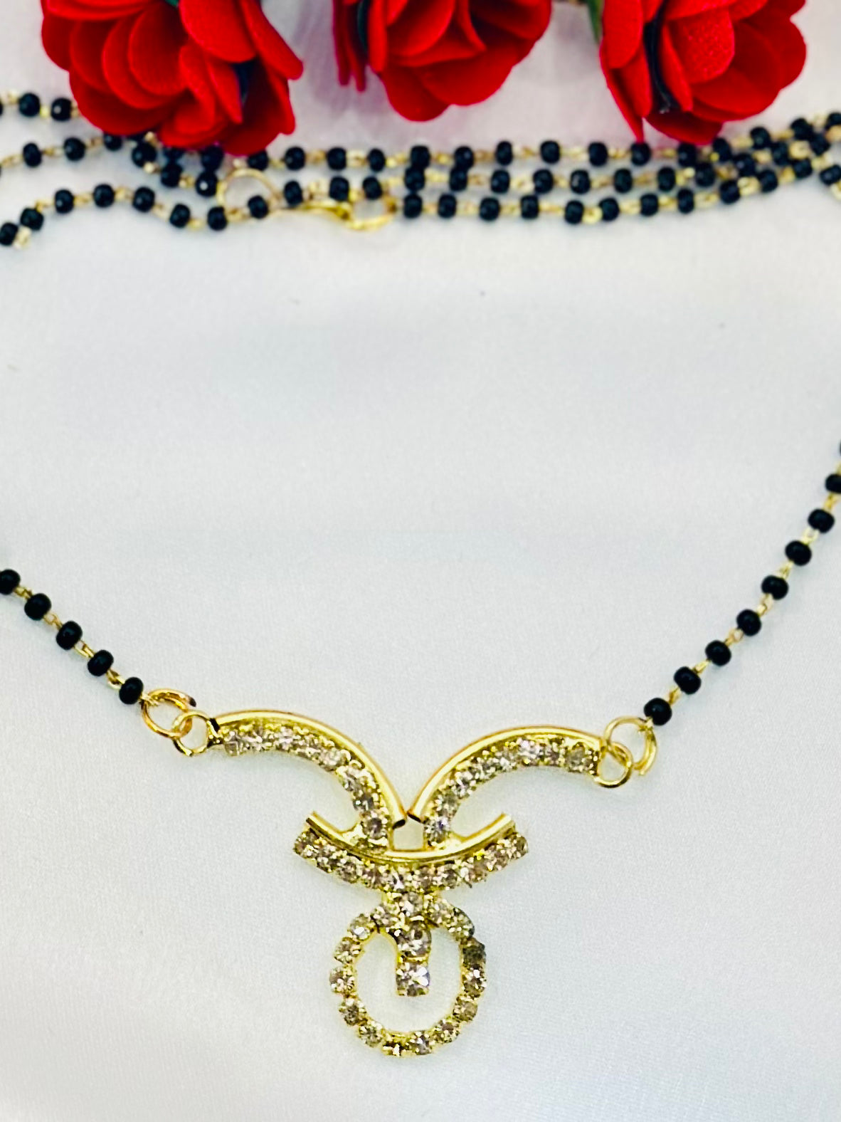 Diamond Mangalsutra Womens , Gold Plated Mangalsutra, Bollywood Actress Mangalsutra, Indian Jewelry, Indian Mangalsutra