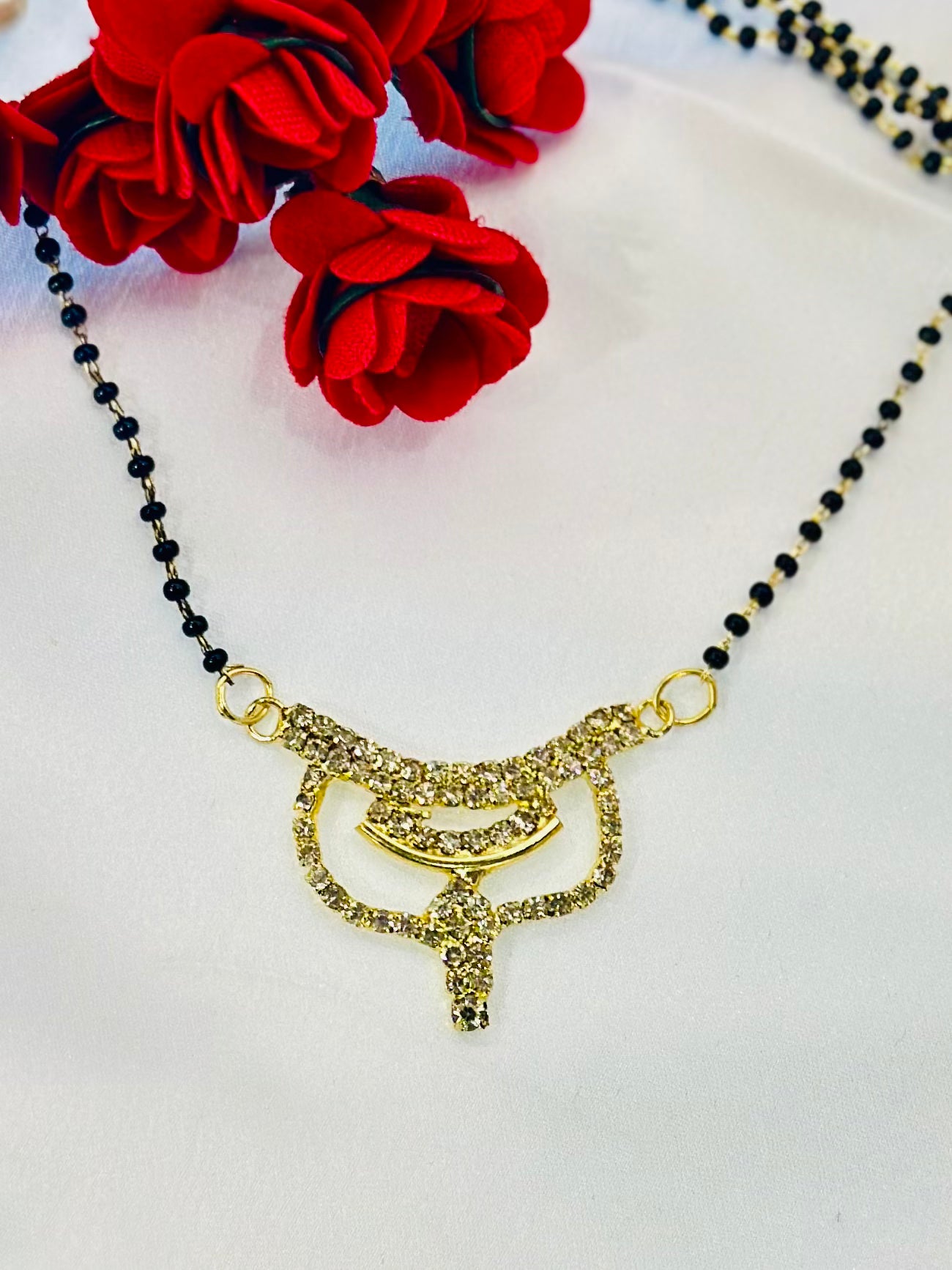 Diamond Mangalsutra Womens , Gold Plated Mangalsutra, Bollywood Actress Mangalsutra, Indian Jewelry, Indian Mangalsutra
