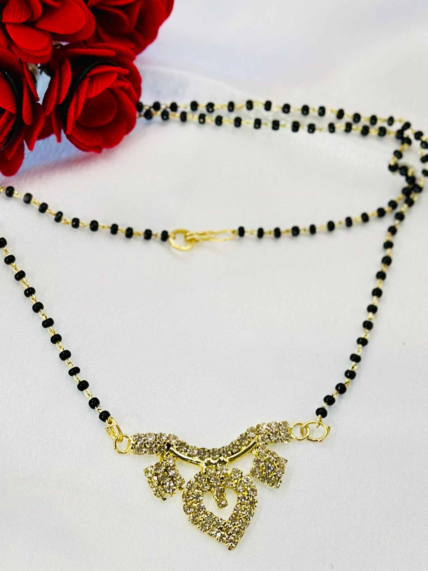 Diamond Mangalsutra Womens , Gold Plated Mangalsutra, Bollywood Actress Mangalsutra, Indian Jewelry, Indian Mangalsutra