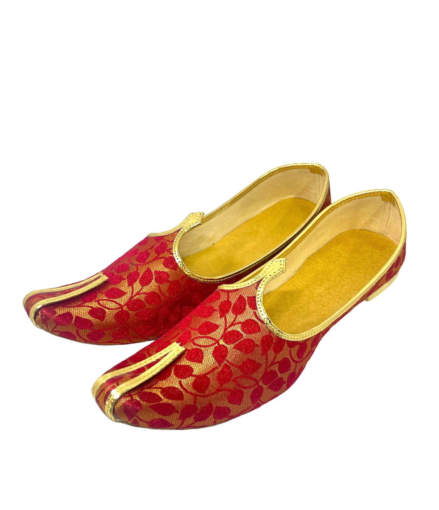 Red color punjabi Jutti for mens