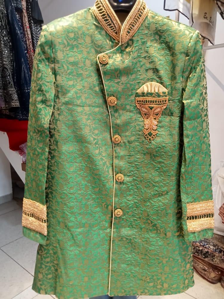 Mens handwork sherwani