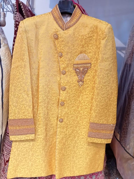 Mens handwork sherwani