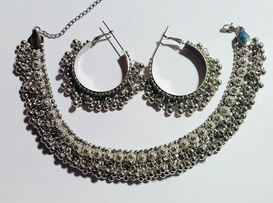 Oxidized Jewelary set