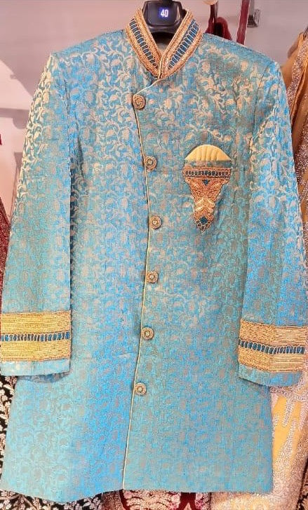 Mens handwork sherwani