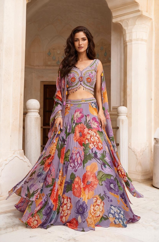 Mehima mahazan inspired Bollywood designer replica lehenga