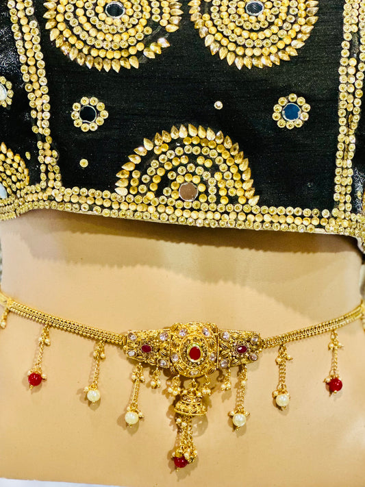 Kundan Saree belt /Waist belt/kamarband