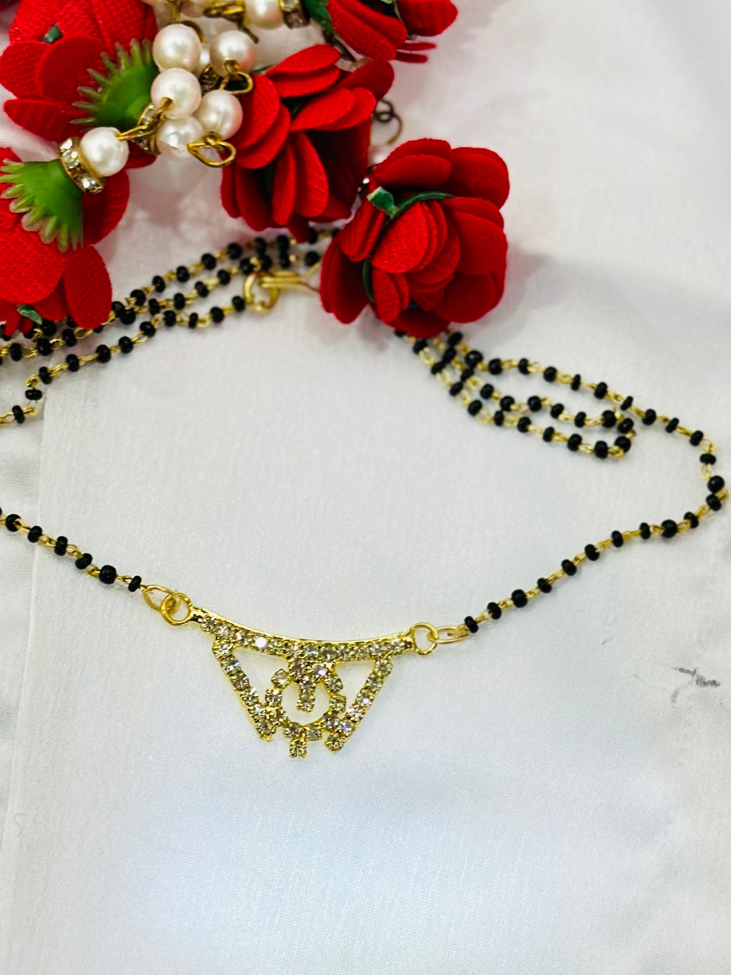 Diamond Mangalsutra Womens , Gold Plated Mangalsutra, Bollywood Actress Mangalsutra, Indian Jewelry, Gold Indian Mangalsutra