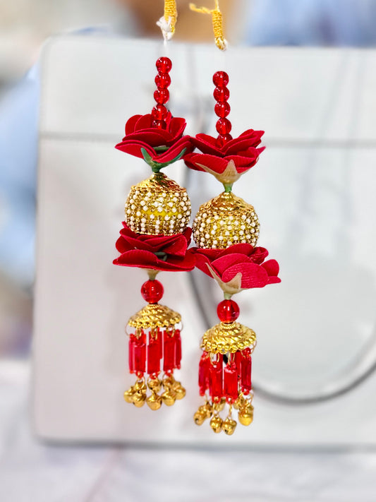 Traditional Golden Wedding Kalira/Kalere/Kaleera Bridal Hand Hanging Kalira for Women and Girls