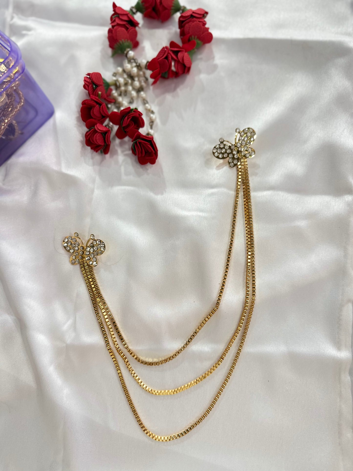 Indian Bollywood Maharaja Traditional Long Brooch Pin Badge for Achkan Sherwani Suit for Wedding Party for Groom Groomsman