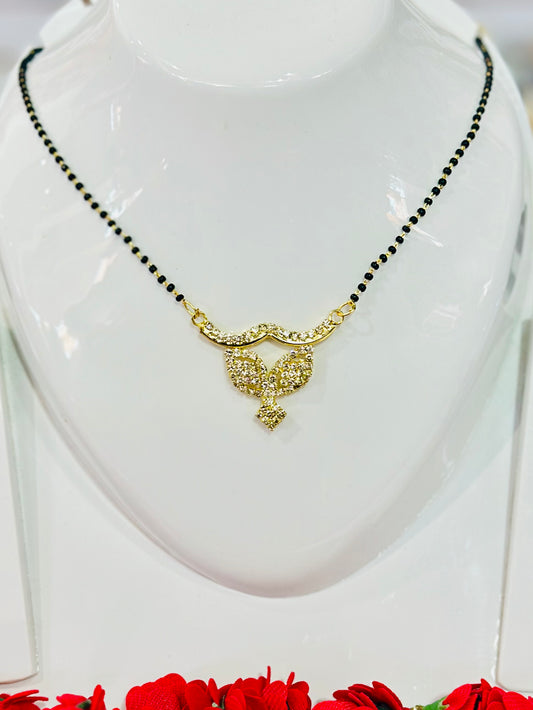 Diamond Mangalsutra Womens , Gold Plated Mangalsutra, Bollywood Actress Mangalsutra, Indian Jewelry, Indian Mangalsutra