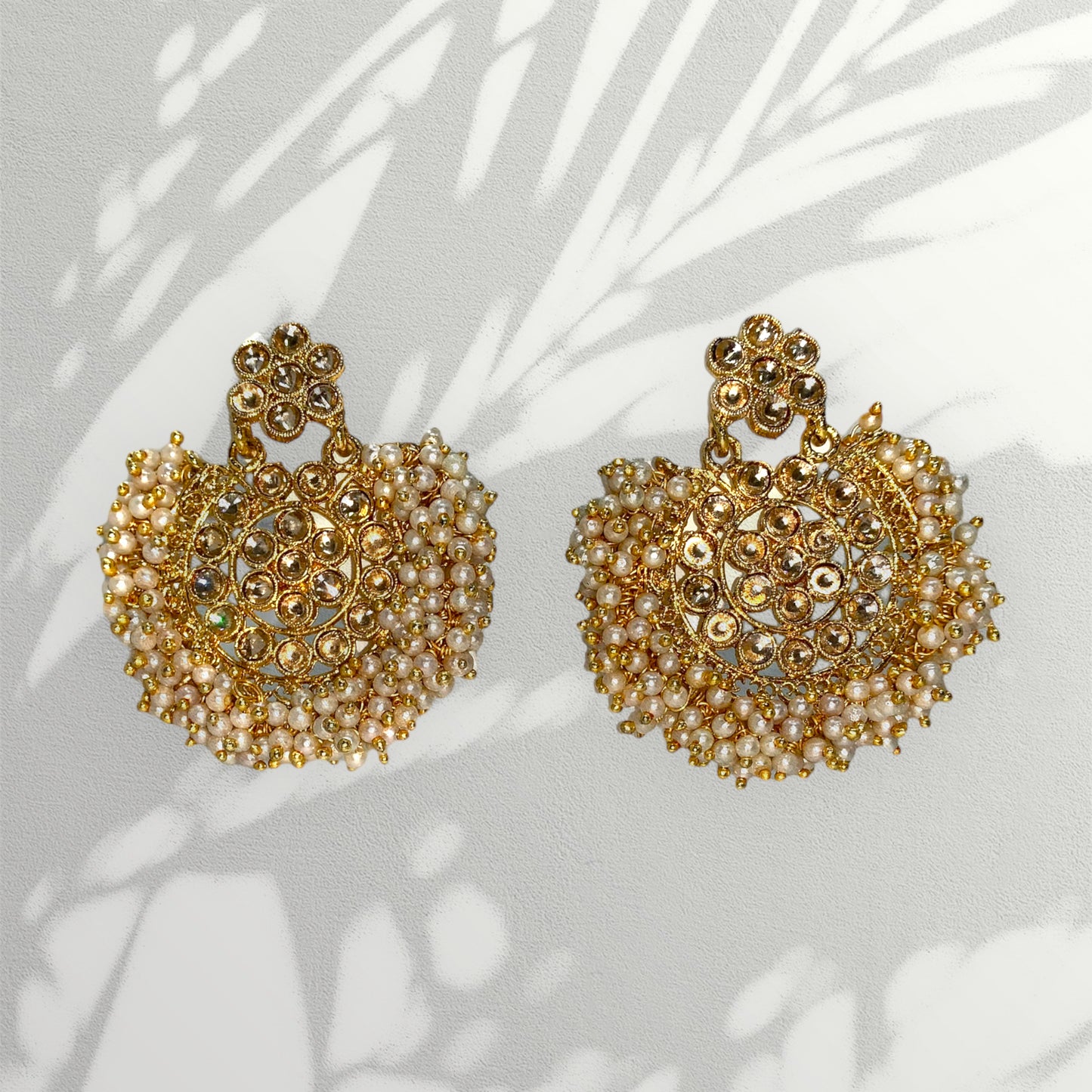 Stylish Kundan Earrings