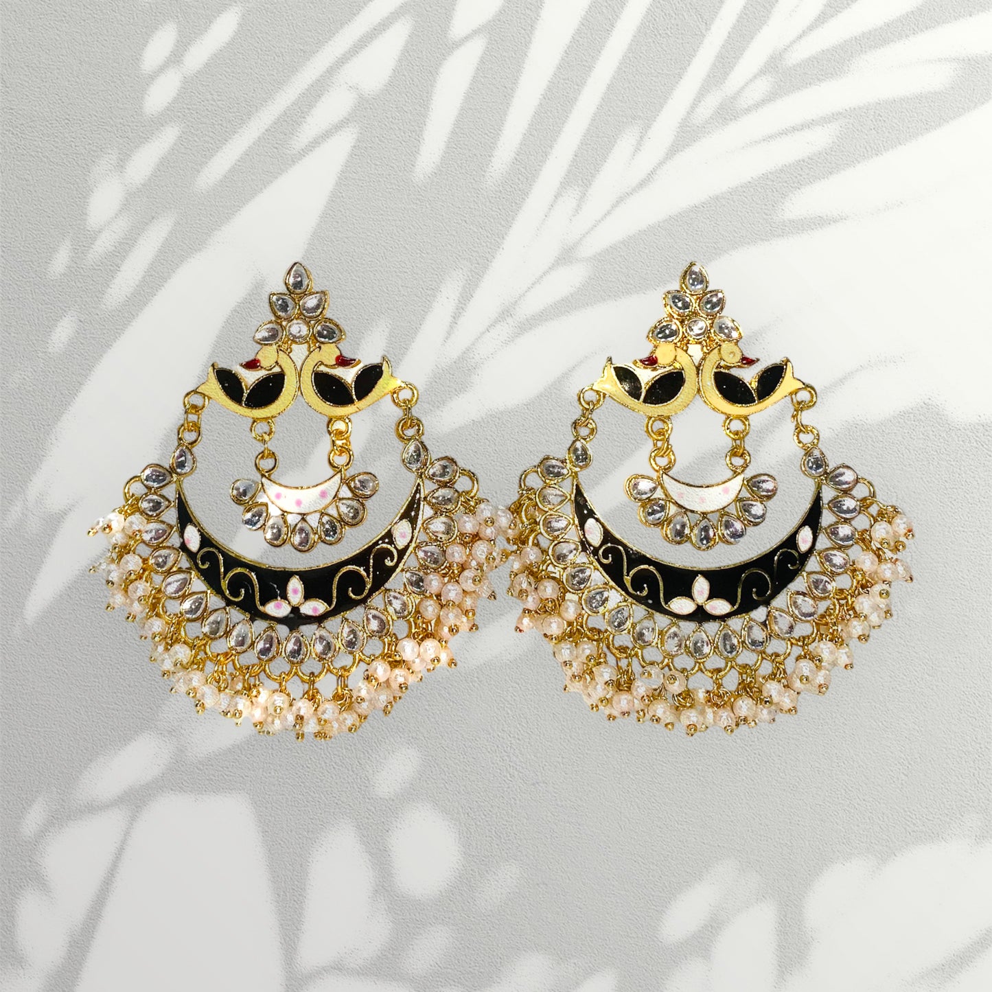 Menakari  Kundan Earrings