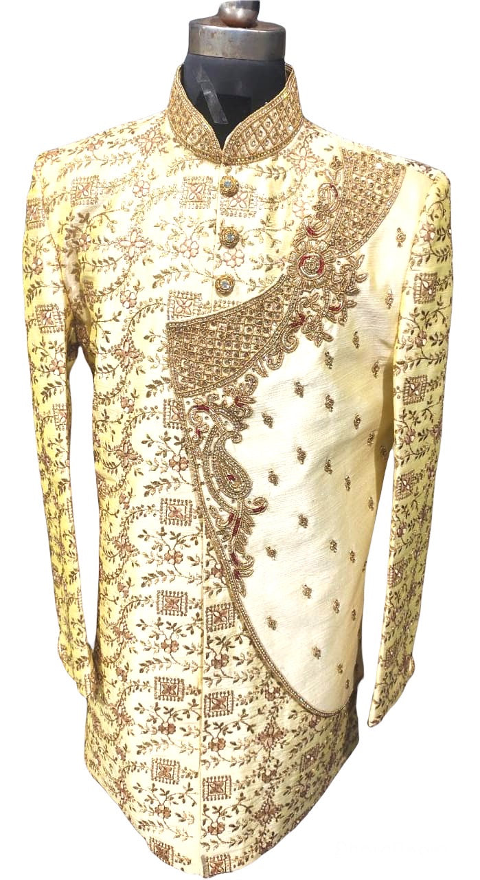 Mens handwork sherwani