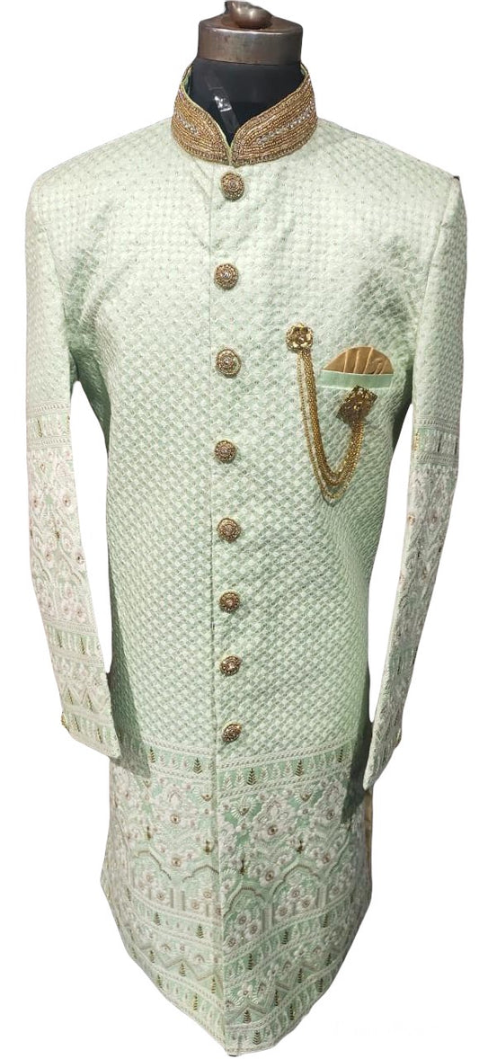 Mens handwork sherwani