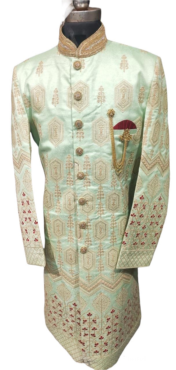 Mens handwork sherwani