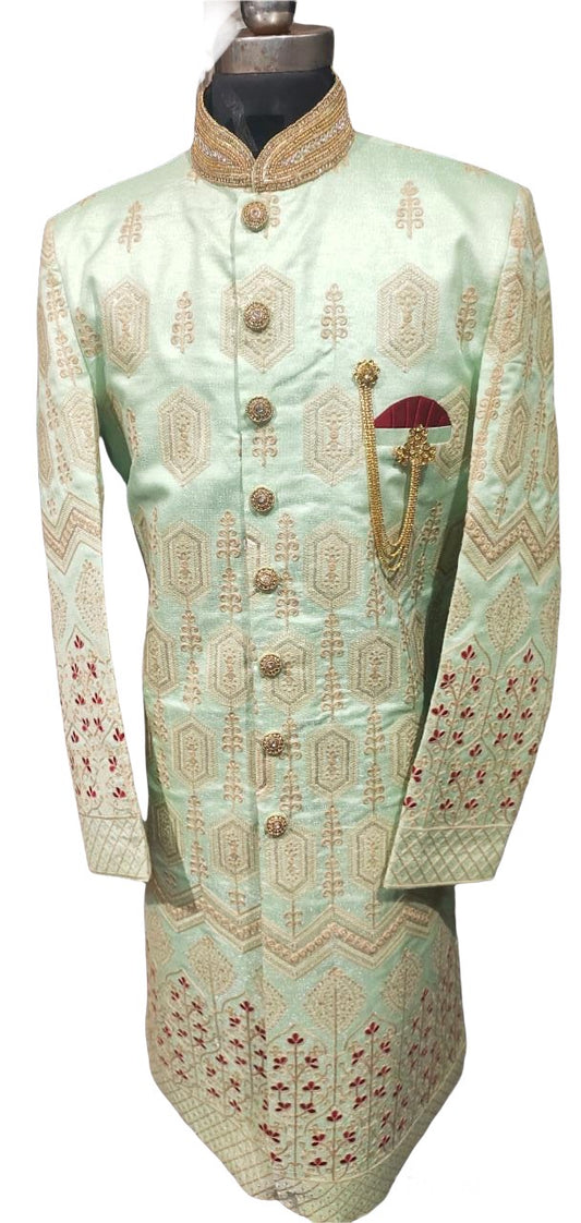 Mens handwork sherwani