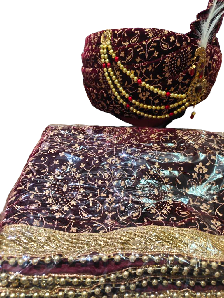 Turban & Shawl