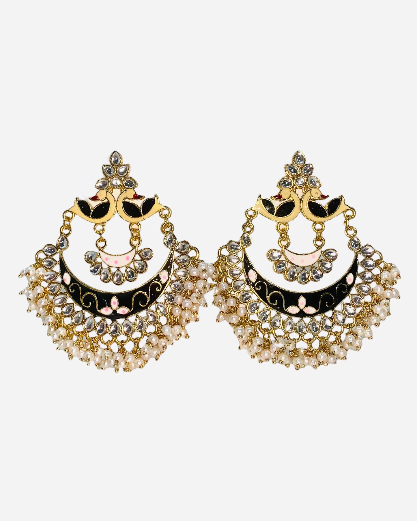 Menakari  Kundan Earrings