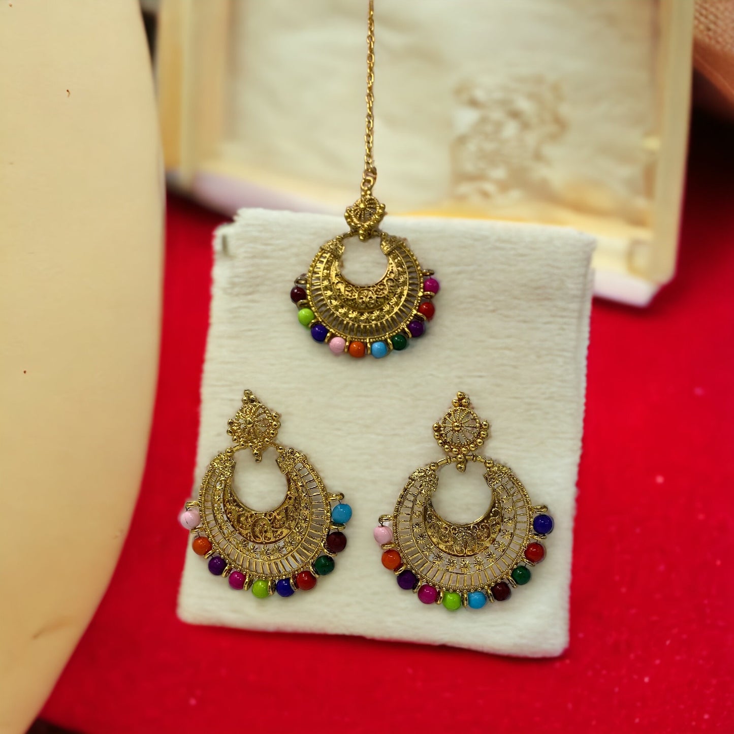 Earrings Tikka Set