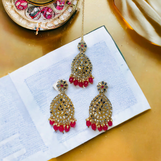 Earrings Tikka Set