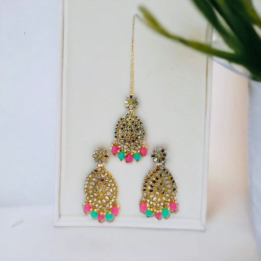 Earrings Tikka Set