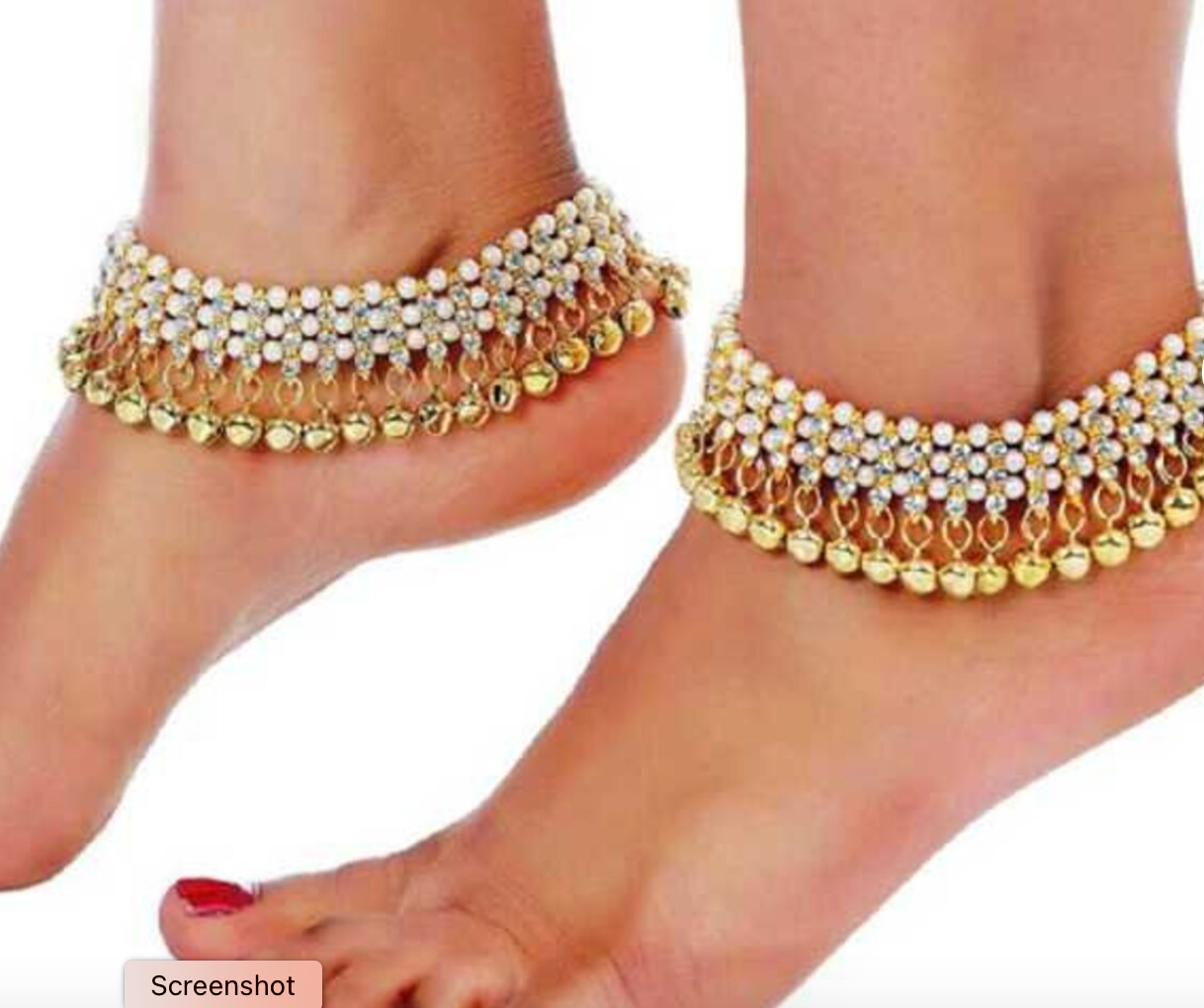 Indian Ghungroo Bridal anklets